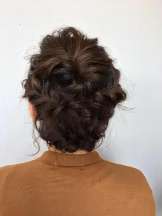 ヘアアレンジ mu ku.のヘアスタイル