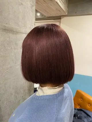 ショート カラー ヘアアレンジ レイヤー/髪質改善/ /北 啓吾のヘアスタイル
