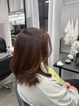ミディアム LIV My(マイ) 髪質改善/箕面のヘアスタイル