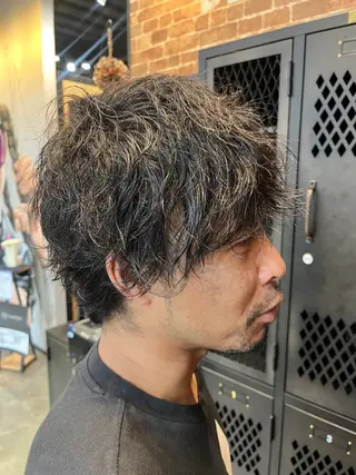 ショート メンズ 久木原 ゆりのヘアスタイル