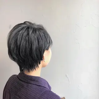 ショート カラー 山口 浩之のヘアスタイル