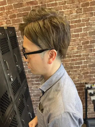 ショート カラー パーマ ヘアアレンジ メンズ キッズ ネイル マツエク・マツパ アイブロウ times salon名駅所属・久木原 ゆりのヘアスタイル