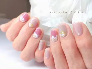 ネイル さくらや❤ パラジェル使用のネイルデザイン
