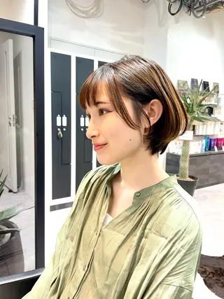 ショート 小田 桜のヘアスタイル