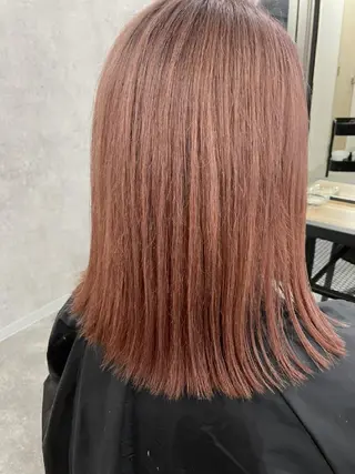ミディアム カラー パーマ ヘアアレンジ ネイル マツエク・マツパ キッズ メンズ カラー特化サロン Eir心斎橋のヘアスタイル