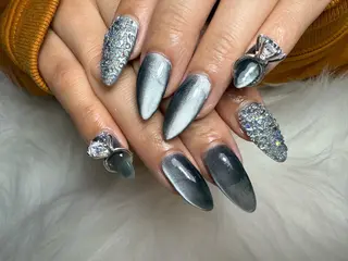 ロング shandy nailのネイルデザイン