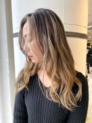 ロング カラー welring hair salonのヘアスタイル