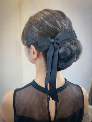 ヘアアレンジ hair make もりした ゆうのヘアスタイル