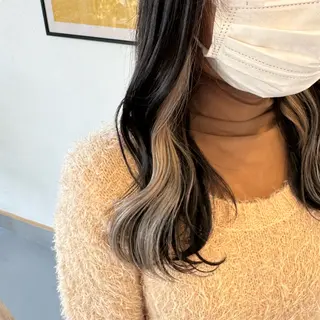 ミディアム カラー c＆ ちはるのヘアスタイル