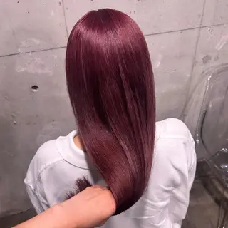 ロング 横浜美容室/透明感 カラー/レイヤーのヘアスタイル