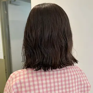 ミディアム カラー パーマ メンズカット /パーマ🍀田畑玖音のヘアスタイル