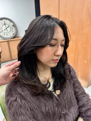 ミディアム Rosso獨協大学前 YUNAのヘアスタイル