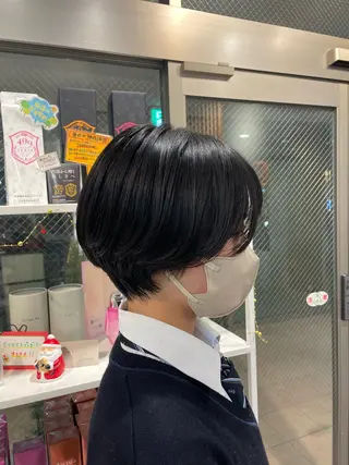 ショート パーマ メンズ スズキ シオリのヘアスタイル