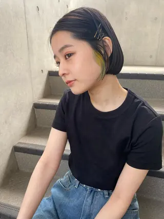 ショート うる艶ヘア♡韓国好き 透明感　shotaのヘアスタイル