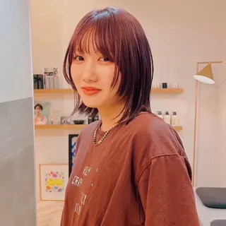 ショート カラー 🐢ダブルカラー🐢 透明感/このかのヘアスタイル
