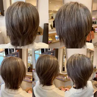ショート カラー 佐藤 俊夫のヘアスタイル