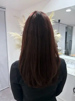 ロング 小泉 萌詠のヘアスタイル