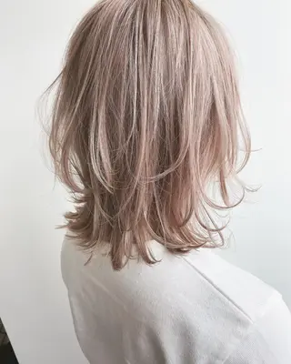ミディアム カラー ショート/ボブ /パーマ🌿柏原良亮のヘアスタイル