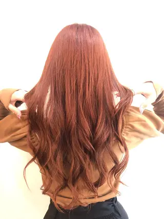 ロング カラー ヘアアレンジ 🍀アレンジ簡単ヘア ☘️石田万里奈🍀のヘアスタイル