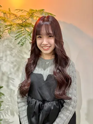 ロング カラー Maki /透明感カラーのヘアスタイル