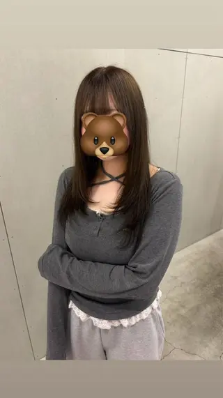 セミロング 立花 怜礼のヘアスタイル