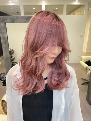 ロング カラー be flot所属・髪質改善/大阪守口市 🐣Ria‪🐣のヘアスタイル