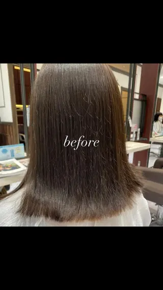 ミディアム パーマ 山崎 航のヘアスタイル