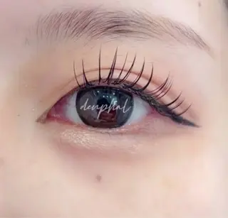 マツエク・マツパ salon de denphal 片岡のマツエク・マツパデザイン