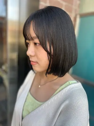 ミディアム カラー メンズ 久木原 ゆりのヘアスタイル