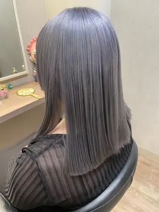 カラー shiho/名駅💎 ケアカラー/ブリーチのヘアスタイル
