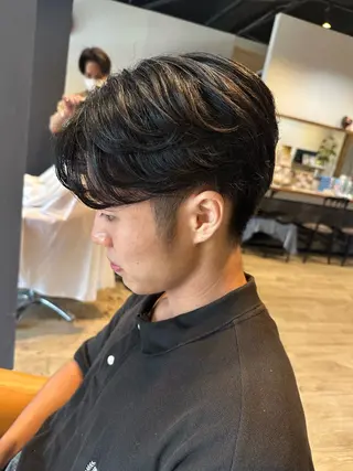 メンズ 髪質改善&ストレート ✂︎鈴木青樹のヘアスタイル