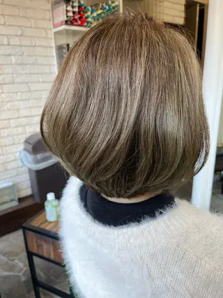 ミディアム 戸本 泰久のヘアスタイル