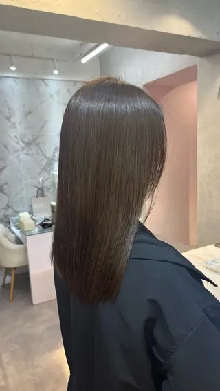 セミロング 透明感カラー🕊🤍 アサノ マユのヘアスタイル