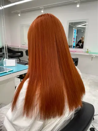 ロング カラー ヘアアレンジ 🎀 yuuka🎀のヘアスタイル