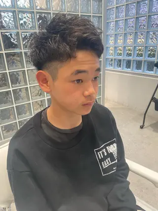 メンズ 無料ショートモデル 募集中❗️秋山ひらいのヘアスタイル