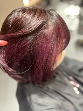 カラー 🎀縮毛矯正/ボブ /渋谷/MIKI🎀のヘアスタイル