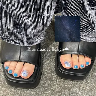 ネイル 個性派✴︎ジャケ写 ネイル🦋mire-のネイルデザイン