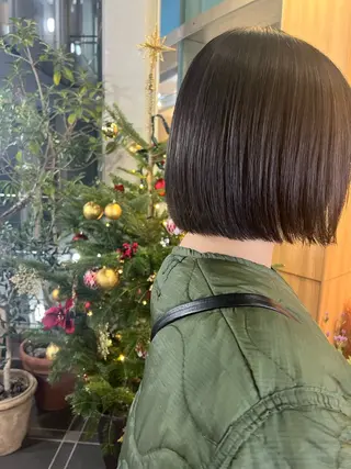 ショート カラー 池田理紗/ bob/メンズカットのヘアスタイル