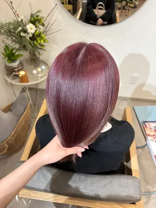 ミディアム カラー hair room nico所属・山口美容室/ nico/shionのヘアスタイル