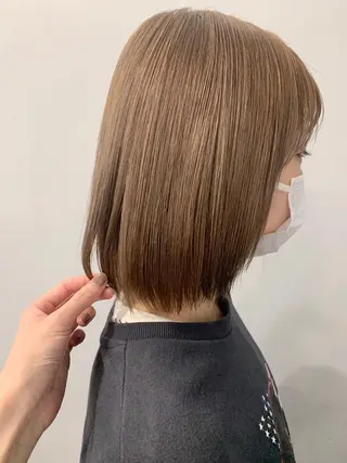 ミディアム 舘谷 愛莉のヘアスタイル