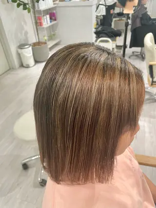 ショート カラー 透明感🫧ナチュラル 🍀りんたろうのヘアスタイル