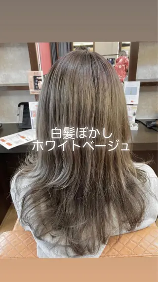 ロング カラー WEST✂︎AKI HIRO✂︎大和高田のヘアスタイル