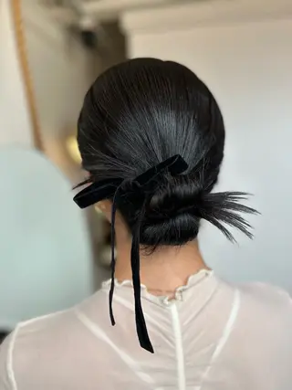 ヘアアレンジ Miku 🦔 / ヘアセットのヘアスタイル