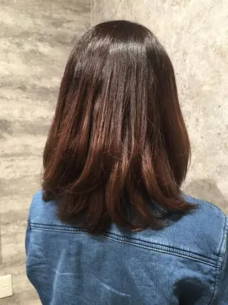 ミディアム カラー 🫟Blanco🫟 Color&Careのヘアスタイル