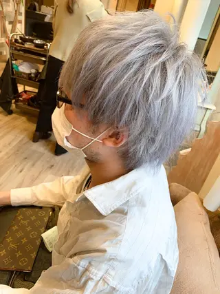 ショート メンズ Lit.豊橋 夏目のヘアスタイル