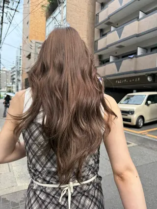 カラー YURiA レイヤー🫧のヘアスタイル