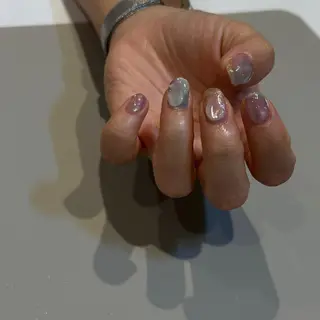 ショート カラー パーマ ヘアアレンジ メンズ キッズ ネイル マツエク・マツパ アイブロウ ar. harajukuのネイルデザイン