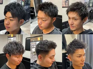 ショート 有田 光輝のヘアスタイル