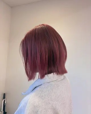 ミディアム カラー 池澤 京華のヘアスタイル