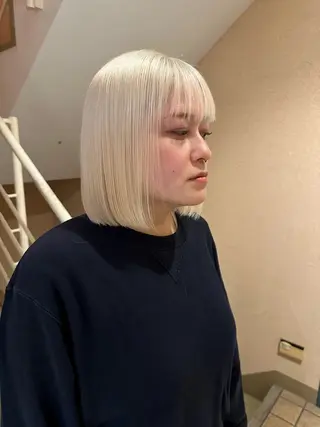 ミディアム 🍇透明感カラー/ カットひかる🍒のヘアスタイル